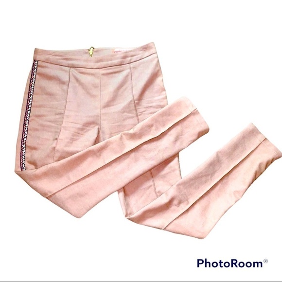 Vilagallo Khaki Cropped Skinny Pants - Picture 1 of 2